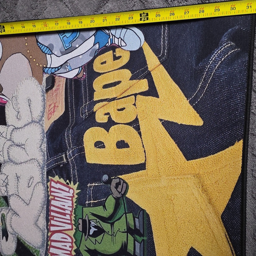 Multicolor Cartoon Graphic Rug - Picture 3 of 3